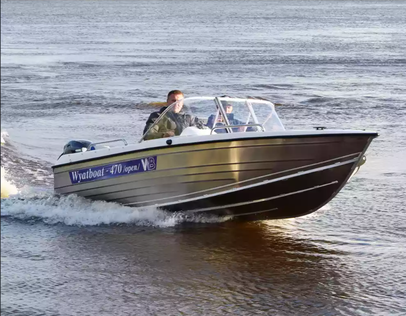 Комбинированный катер Wyatboat-470 Open в Петропавловске-Камчатском
