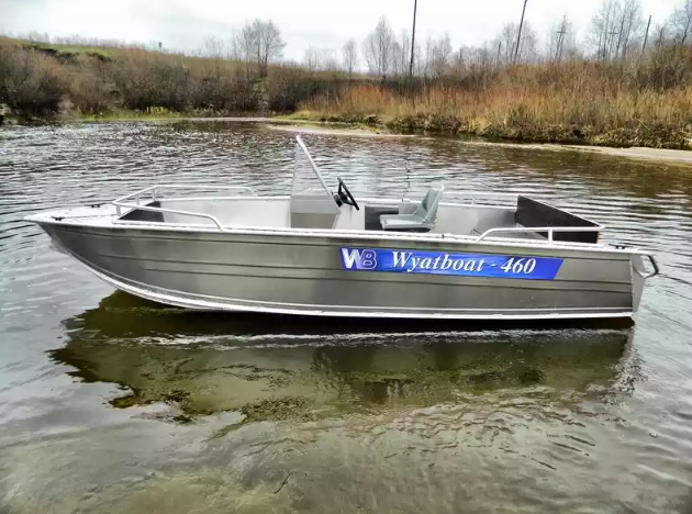Алюминиевый катер Wyatboat-460 C в Петропавловске-Камчатском