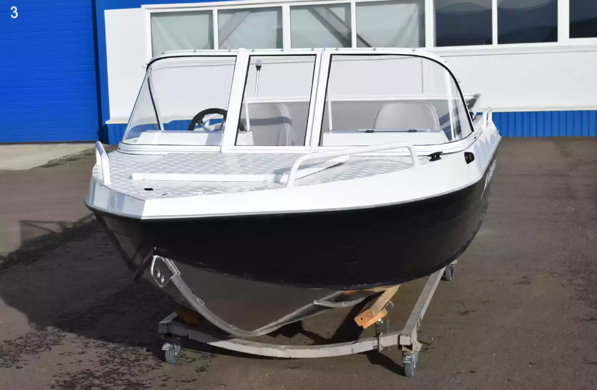 Алюминиевый катер Неман-450 в Петропавловске-Камчатском