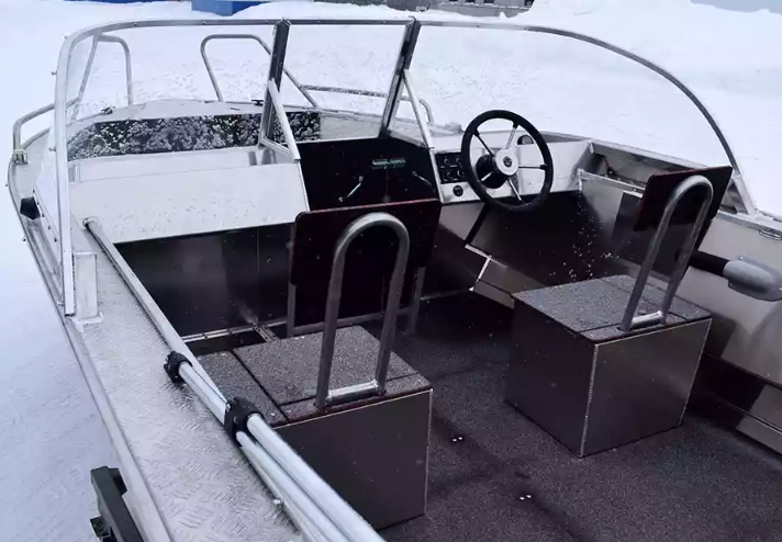 Алюминиевый катер Неман-500 DCM в Петропавловске-Камчатском