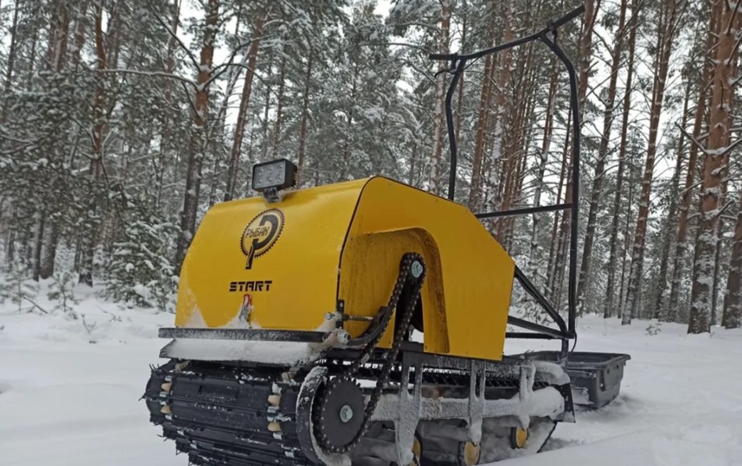 Мотобуксировщик РЫБАК СТАРТ Lifan 15 л.с. (металлический капот) в Петропавловске-Камчатском