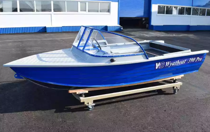Алюминиевый катер Wyatboat-390 Pro в Петропавловске-Камчатском