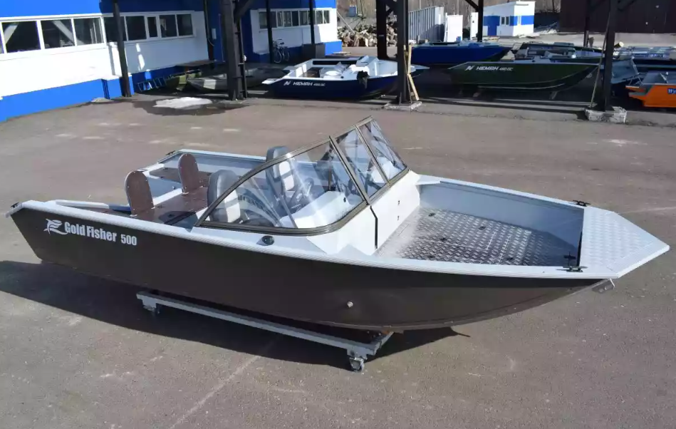 Алюминиевый катер Gold Fisher 500 DCM FISH в Петропавловске-Камчатском