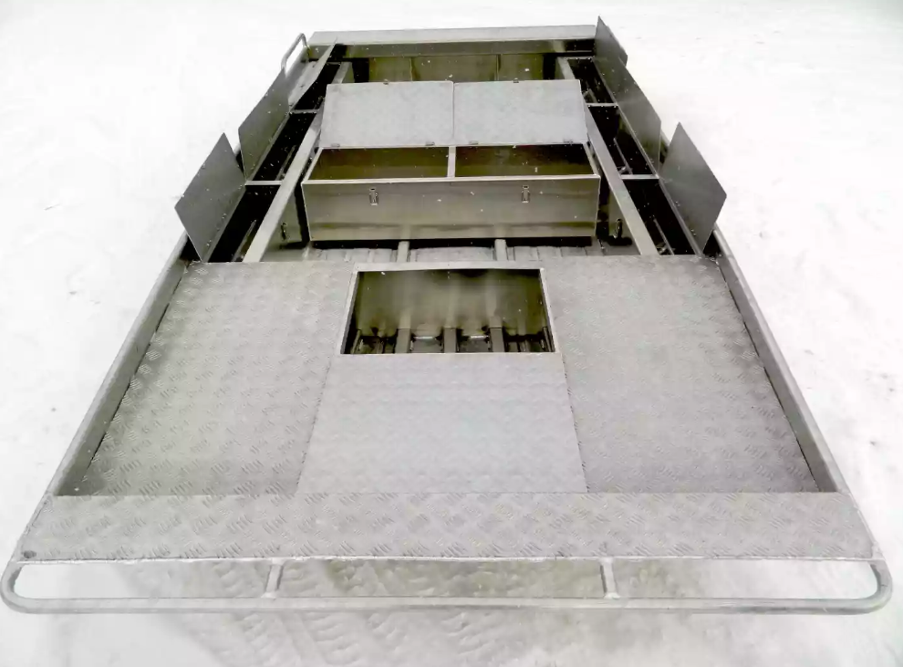 Алюминиевая лодка Wyatboat-390 Jonboat в Петропавловске-Камчатском