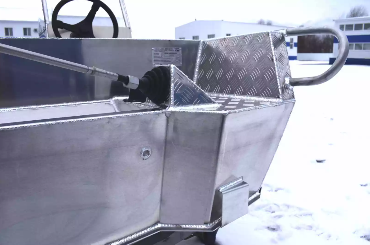 Алюминиевый катер Wyatboat-390 C в Петропавловске-Камчатском