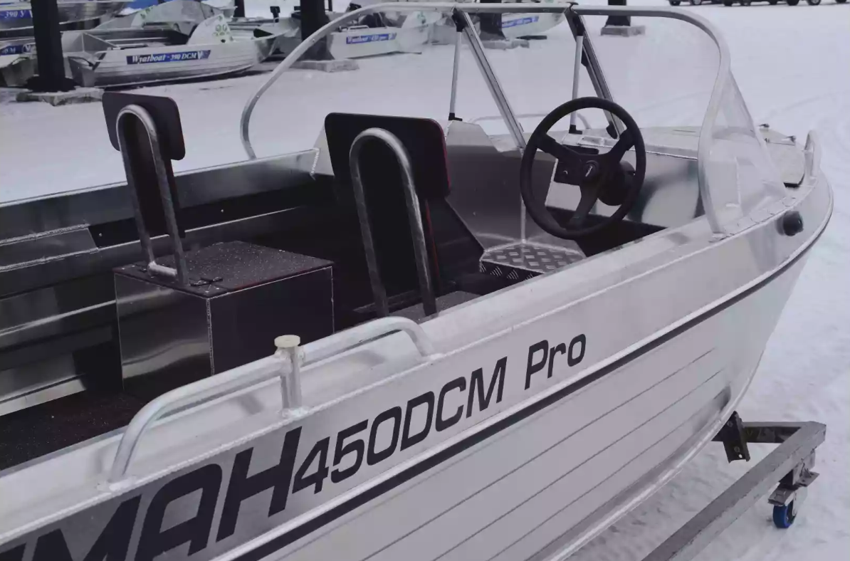 Алюминиевый катер Neman-450 DCM PRO в Петропавловске-Камчатском