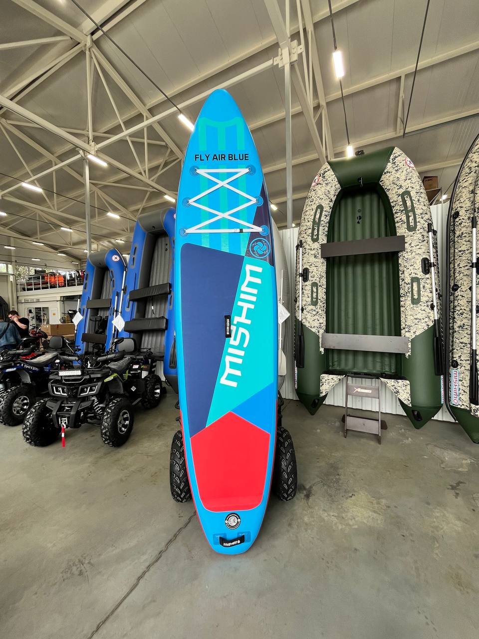 SUP (САП) Доска MISHIMO FLY AIR BLUE 10,8’ (330см) в Петропавловске-Камчатском