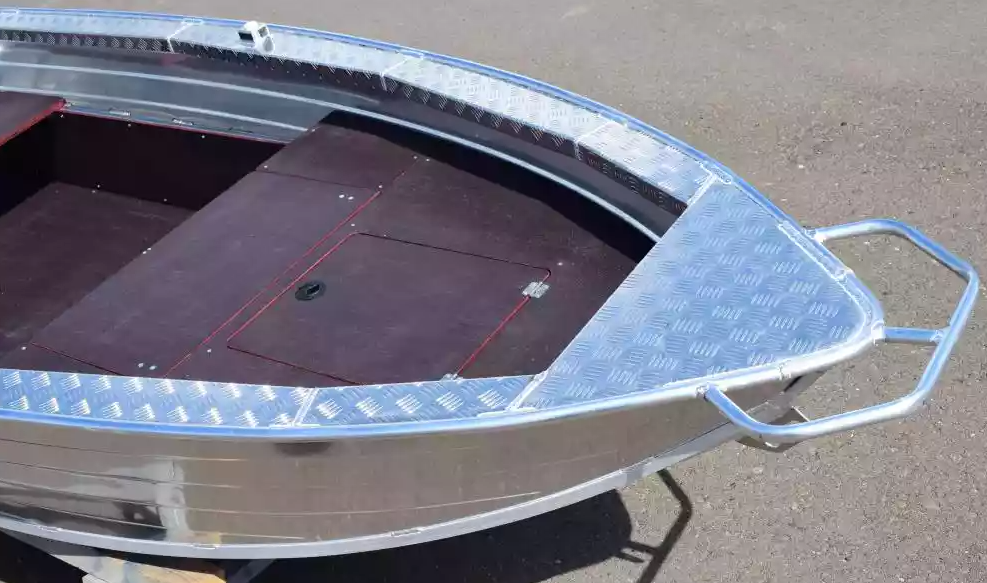 Алюминиевая лодка Wyatboat-390Р Fish в Петропавловске-Камчатском