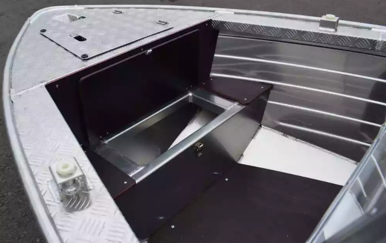 Алюминиевый катер Wyatboat-390 DCM Увеличенный борт в Петропавловске-Камчатском