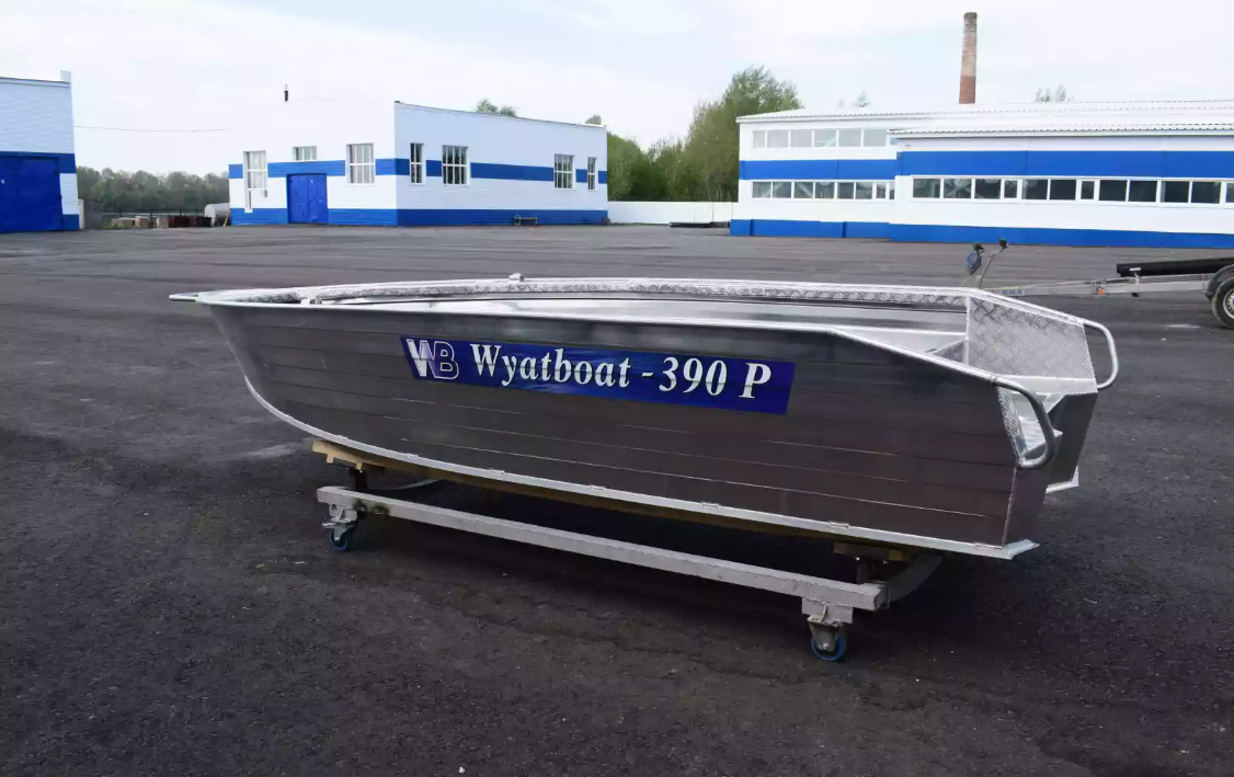 Алюминиевая лодка Wyatboat-390Р Увеличенный борт в Петропавловске-Камчатском