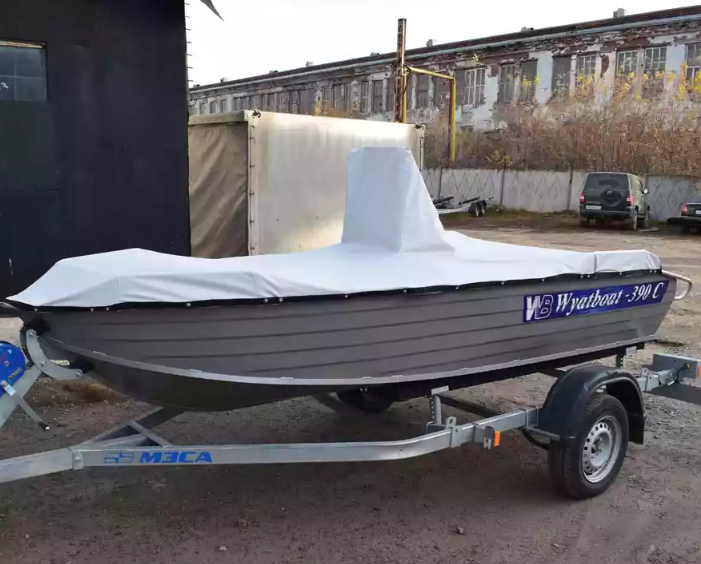 Алюминиевый катер Wyatboat-390 C в Петропавловске-Камчатском
