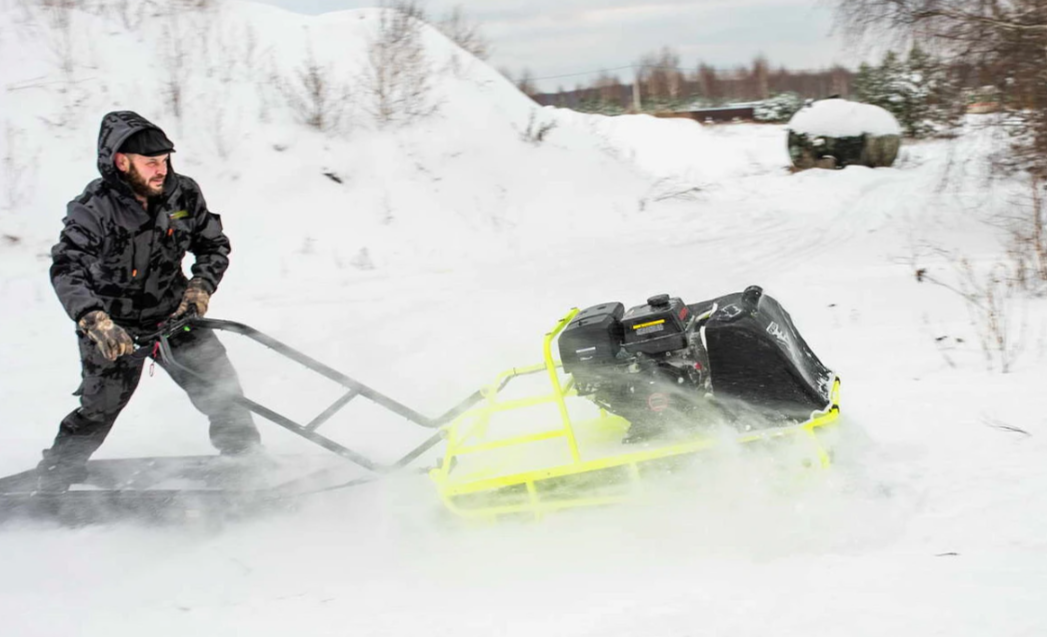 Мотобуксировщик Бурлак ХОЗЯИН-1 (капот металл) в Петропавловске-Камчатском