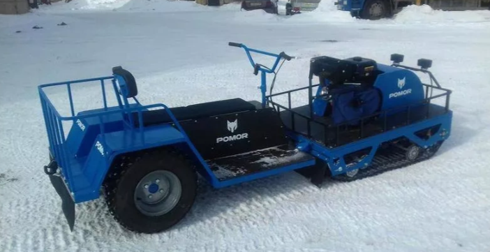Мотобуксировщик POMOR X-2 K20 в Петропавловске-Камчатском