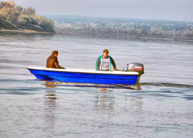 Стеклопластиковая лодка Wyatboat 430 тримаран в Петропавловске-Камчатском