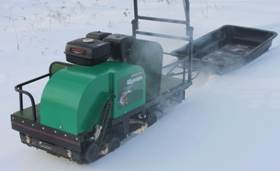 Мотобуксировщик Щукарь П-В 500, 15  (1450 мм) в Петропавловске-Камчатском