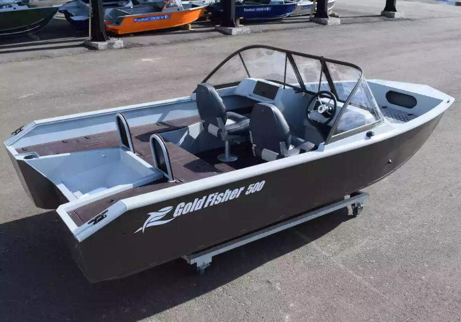Алюминиевый катер Gold Fisher 500 DCM FISH в Петропавловске-Камчатском
