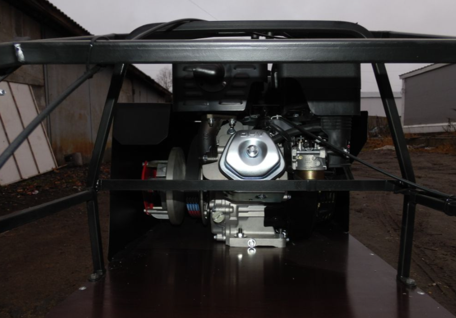 Мотобуксировщик AhtaR Зима 15 л/с с вариатором в Петропавловске-Камчатском