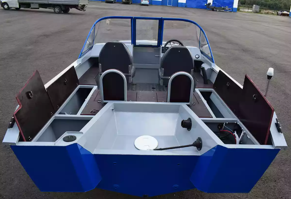 Алюминиевый катер Gold Fisher 480 DCM FISH в Петропавловске-Камчатском