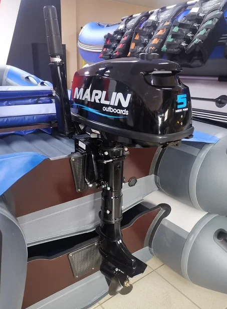 КОМПЛЕКТ ЛОДКА MISHIMO LITE 315 + МОТОР 5л.с в Петропавловске-Камчатском