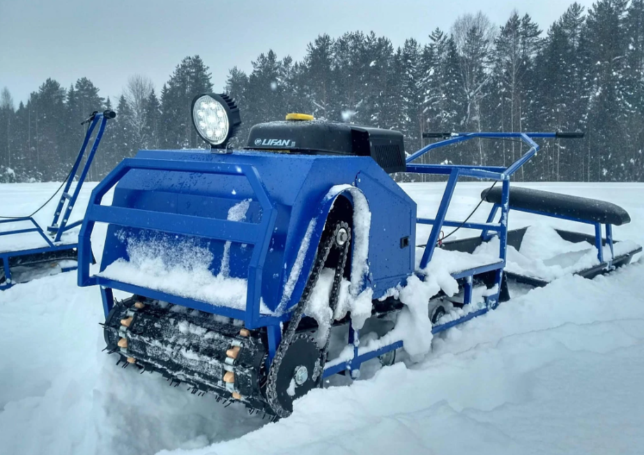 Мотобуксировщик Альбатрос-XLV 9 тележки, 1450 мм в Петропавловске-Камчатском