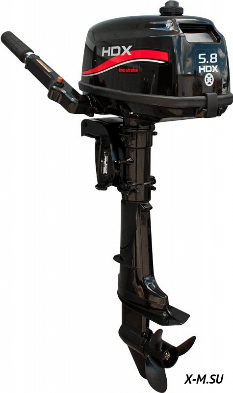 Лодочный мотор 2-х тактный HDX R series T 5,8 BMS в Петропавловске-Камчатском