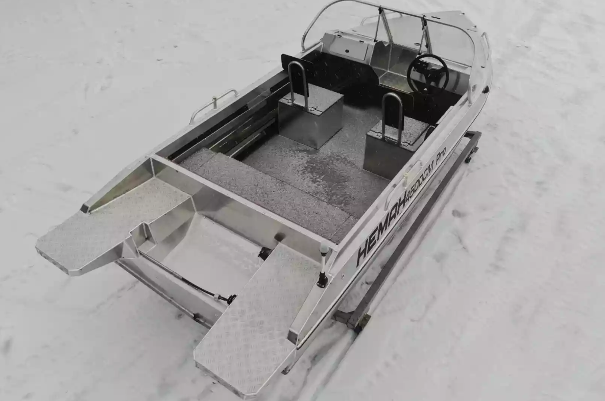 Алюминиевый катер Neman-450 DCM PRO в Петропавловске-Камчатском