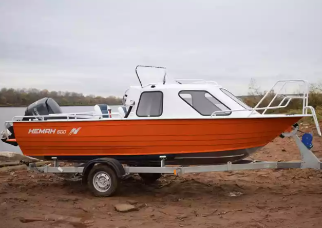 Алюминиевый катер Неман-500 (каютный) в Петропавловске-Камчатском