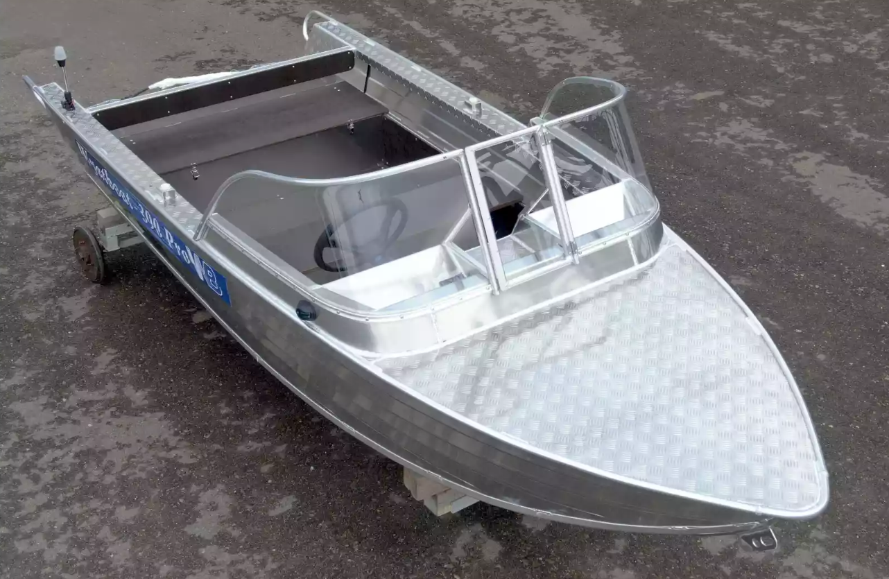Алюминиевый катер Wyatboat-390 Pro в Петропавловске-Камчатском