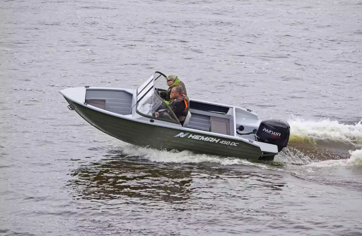 Алюминиевый катер Неман-450 DC NEW в Петропавловске-Камчатском