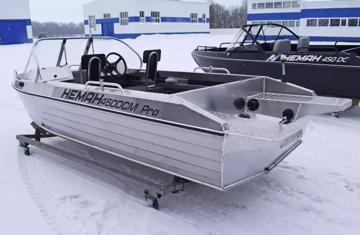 Алюминиевый катер Neman-450 DCM PRO в Петропавловске-Камчатском