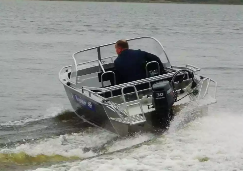 Алюминиевый катер Wyatboat-460 DCM в Петропавловске-Камчатском
