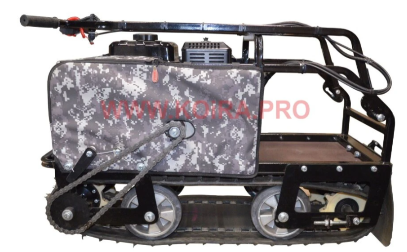 Мини мотобуксировщик КОЙРА "Вжик" (107 см) 7 л/с с ручным стартером в Петропавловске-Камчатском