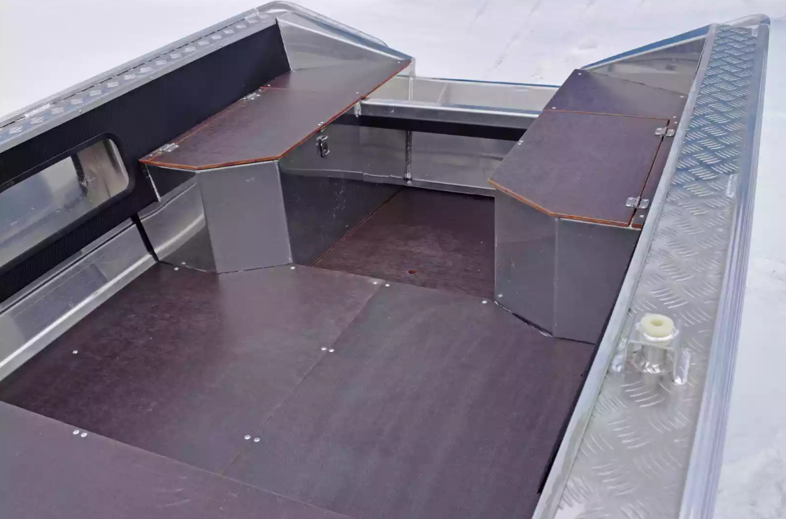 Алюминиевая лодка Wyatboat-370 в Петропавловске-Камчатском