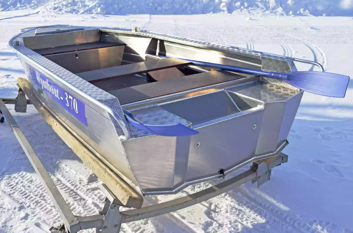 Алюминиевая лодка Wyatboat-370 Р PRO в Петропавловске-Камчатском