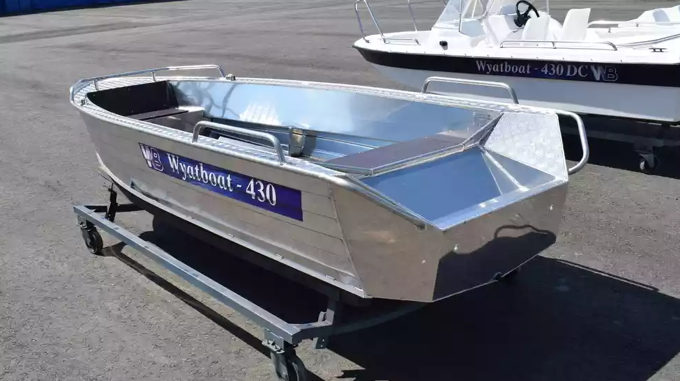 Алюминиевая лодка  Wyatboat-430М в Петропавловске-Камчатском