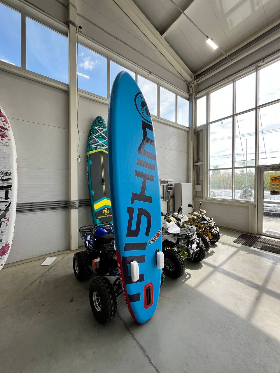 SUP (САП) Доска MISHIMO FLY AIR BLUE 10,8’ (330см) в Петропавловске-Камчатском