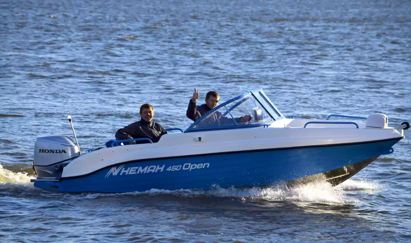 Комбинированный катер Neman-450 Open в Петропавловске-Камчатском