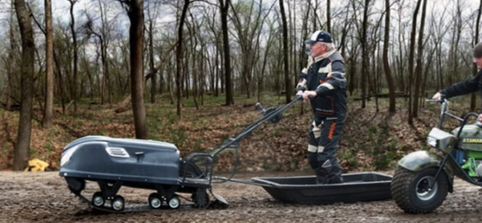 Мотобуксировщик LEBEDEV MOTORS LVR500 в Петропавловске-Камчатском