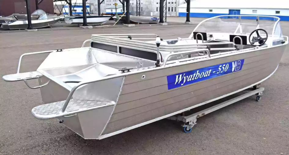 Алюминиевый катер Wyatboat-550 Pro в Петропавловске-Камчатском