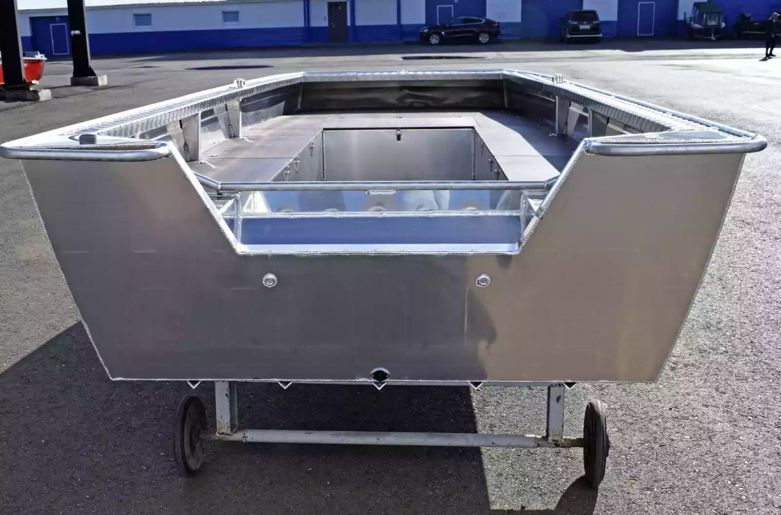 Алюминиевая лодка Wyatboat-490 Jonboat в Петропавловске-Камчатском