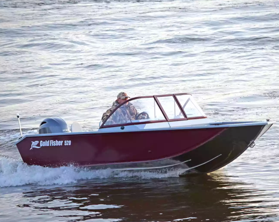 Алюминиевый катер Gold Fisher 520 DCM FISH в Петропавловске-Камчатском