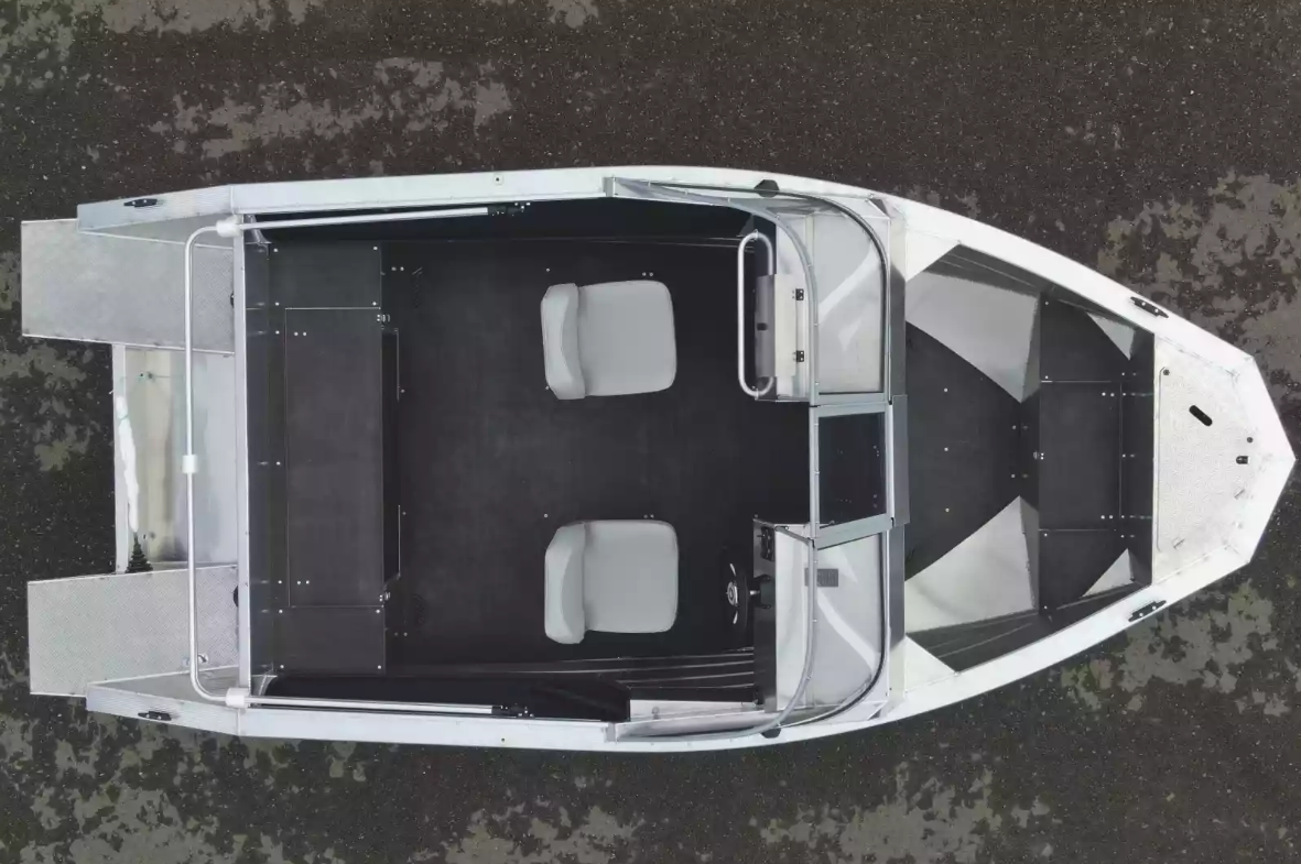 Алюминиевый катер Неман-450 DC NEW без покраски в Петропавловске-Камчатском