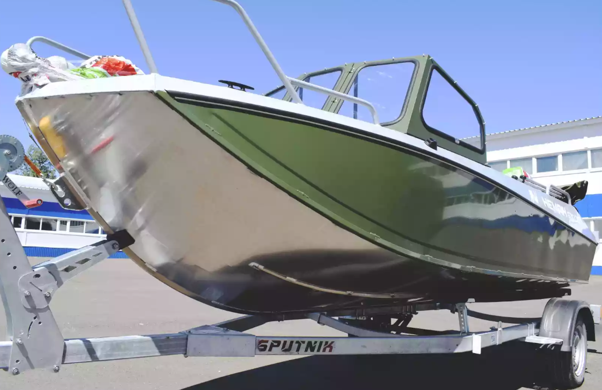 Алюминиевый катер Неман-500 DC Pro в Петропавловске-Камчатском