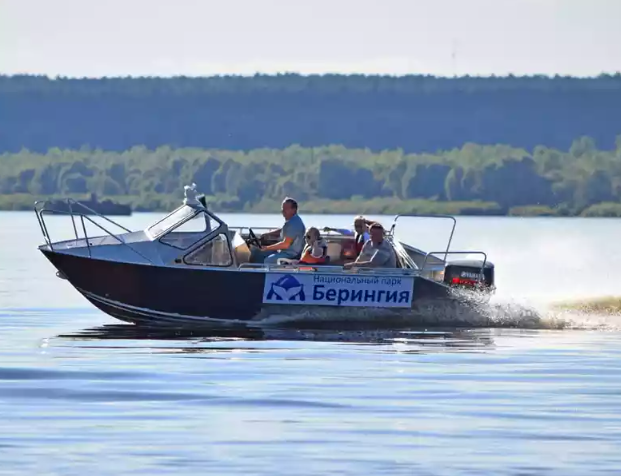 Алюминиевый катер Неман 550 в Петропавловске-Камчатском