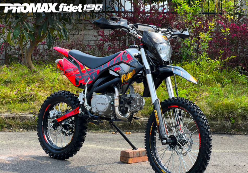Мотоцикл (питбайк) PROMAX FIDET (ФАЙДЕТ) 190E MAX PRO LUX 19/16 в Петропавловске-Камчатском