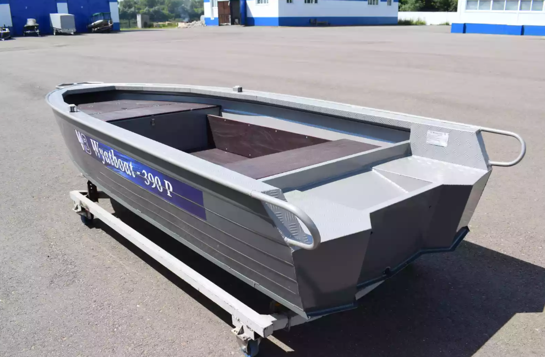 Алюминиевая лодка Wyatboat-390Р Fish в Петропавловске-Камчатском