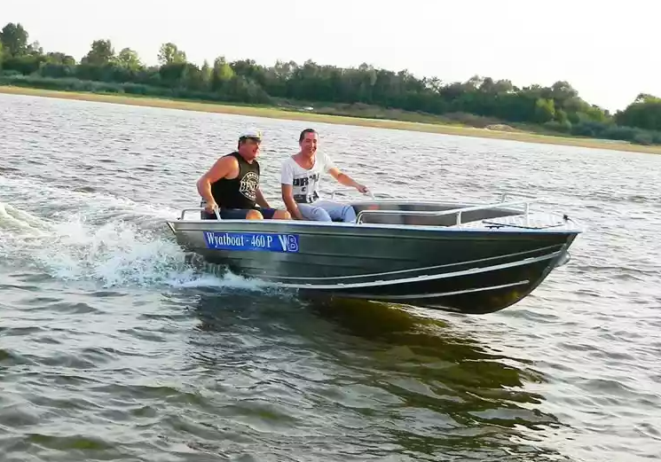 Алюминиевая лодка Wyatboat-460 P в Петропавловске-Камчатском