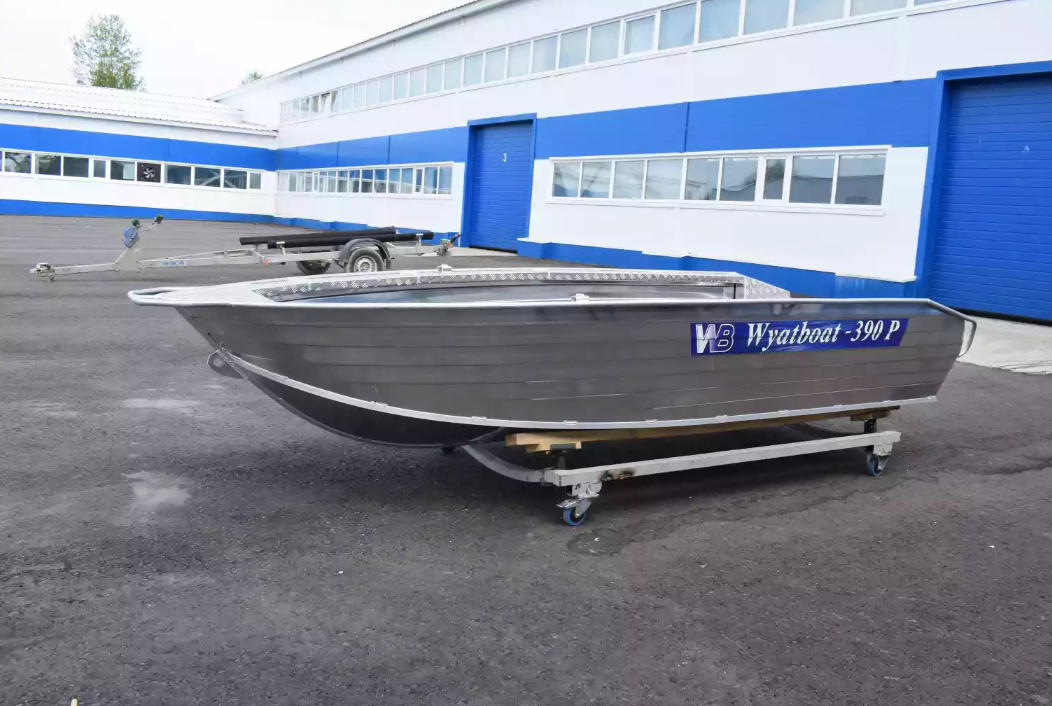 Алюминиевая лодка Wyatboat-390Р Увеличенный борт в Петропавловске-Камчатском