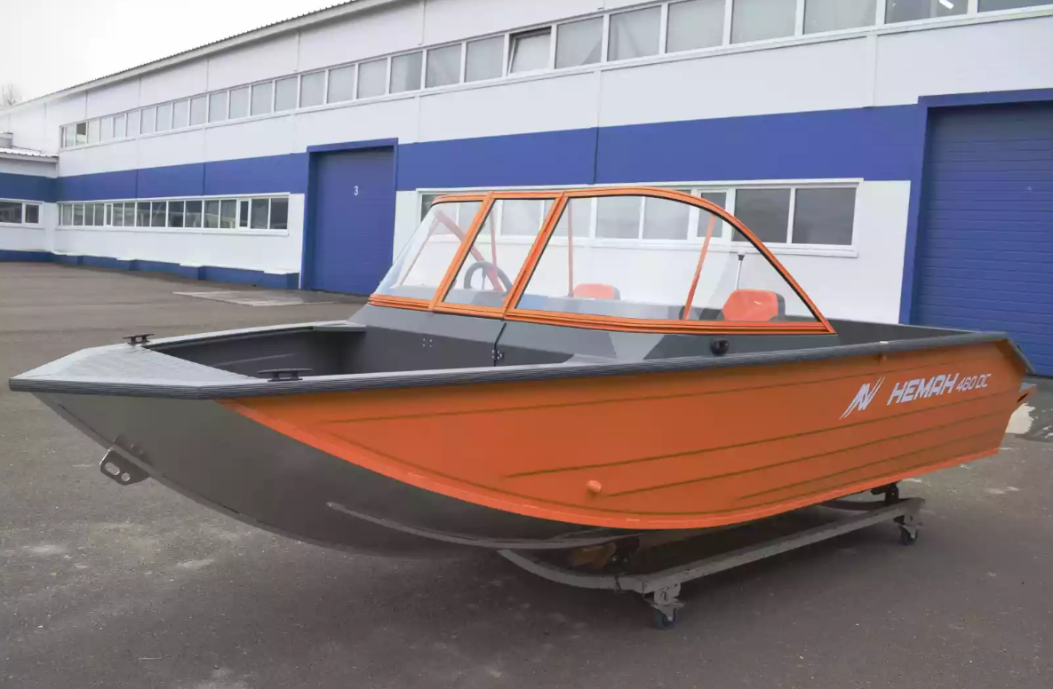 Алюминиевый катер Неман-480 DCM FISH в Петропавловске-Камчатском