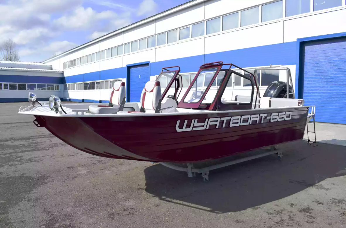 Алюминиевый катер Wyatboat-660 в Петропавловске-Камчатском